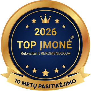 TOP įmonė 2026