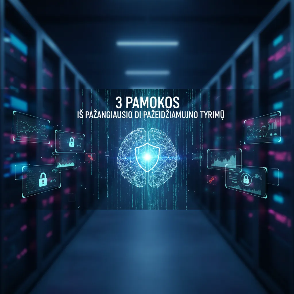 3 pamokos iš pažangiausio dirbtinio intelekto pažeidžiamumo tyrimų