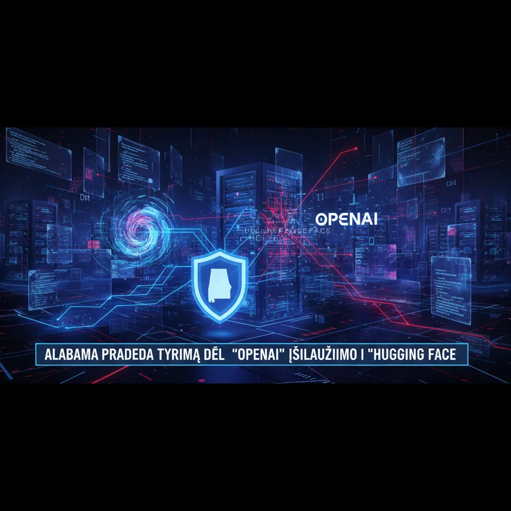 Alabama pradeda tyrimą dėl „OpenAI“ įsilaužimo į „Hugging Face“