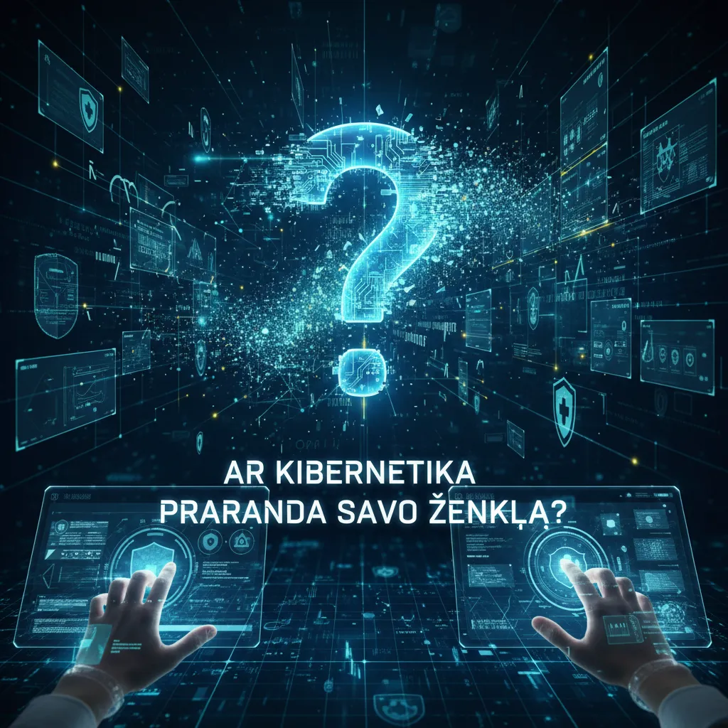 Ar kibernetika praranda savo ženklą?