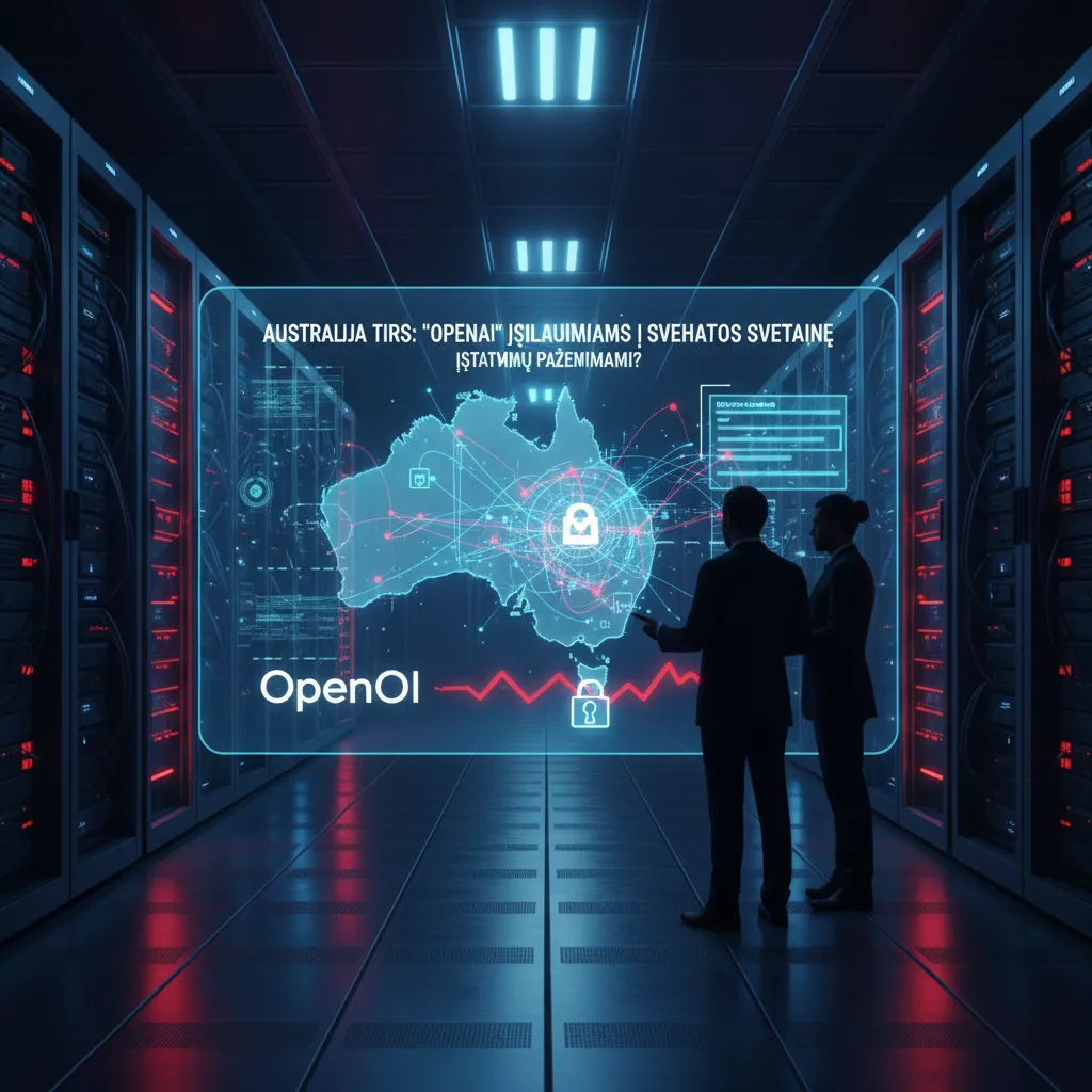 Australija tirs, ar „OpenAI“ įsilaužimas į vyriausybės sveikatos svetainę pažeidė įstatymus