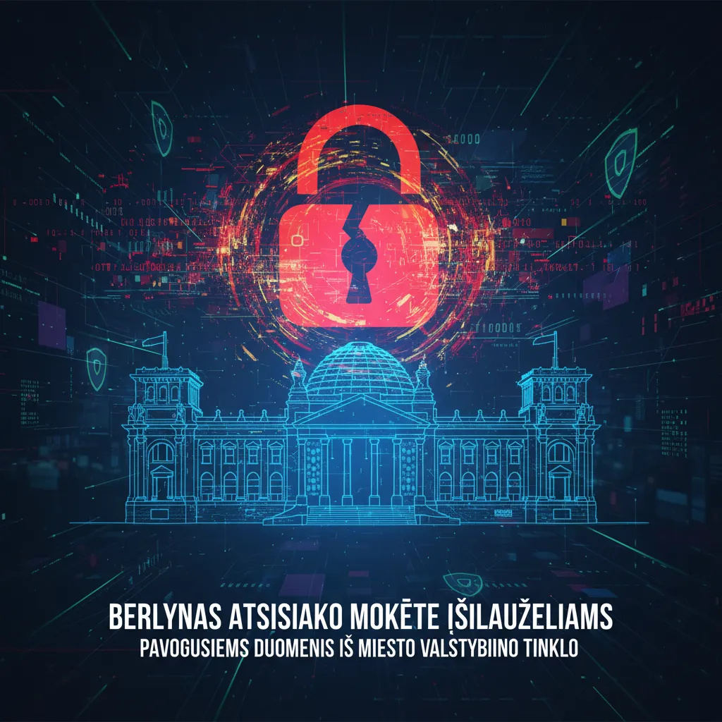 Berlynas atsisako mokėti įsilaužėliams, pavogusiems duomenis iš miesto valstybinio tinklo
