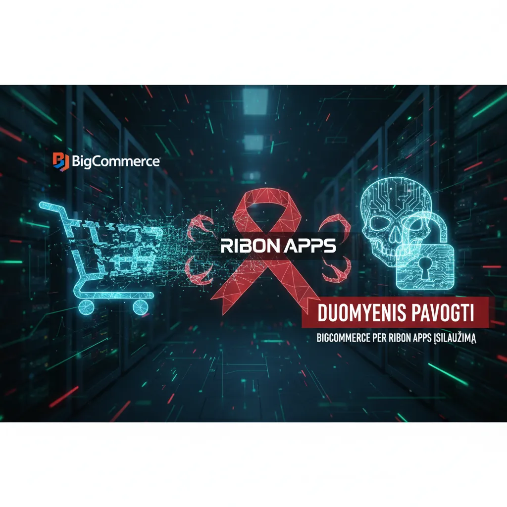BigCommerce duomenys pavogti per „Ribon Apps“ įsilaužimą