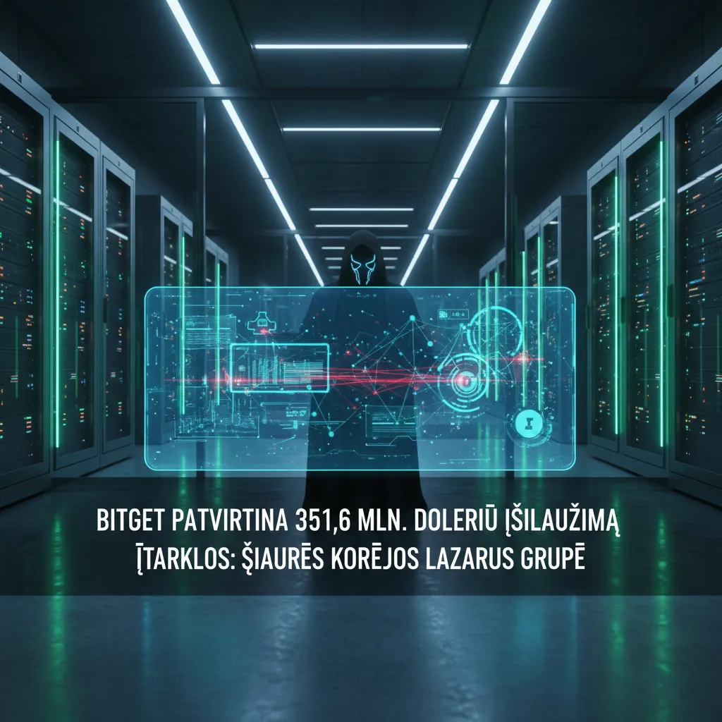 Bitget patvirtina 351,6 mln. dolerių įsilaužimą, įtaria Šiaurės Korėjos Lazarus grupę