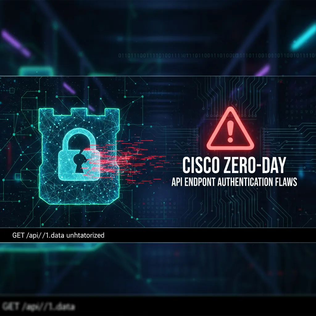 Cisco Zero-Day akcentuoja API galinių taškų autentifikavimo problemas