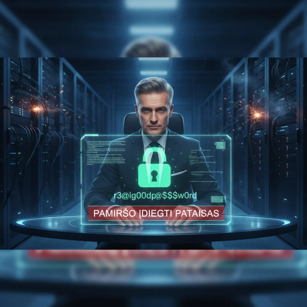 CISO manė turintis „r3@lg00dp@$$w0rd“, bet pamiršo įdiegti pataisas