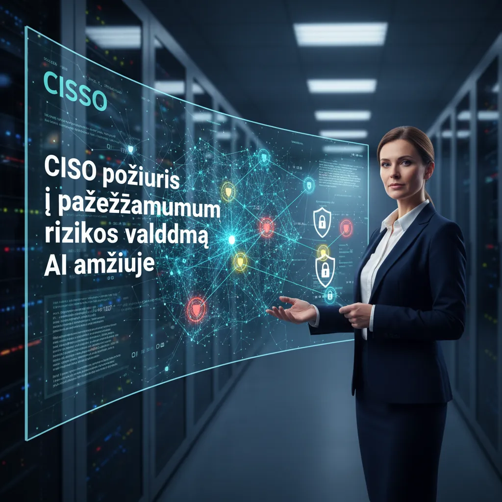 CISO požiūris į pažeidžiamumų rizikos valdymą AI amžiuje