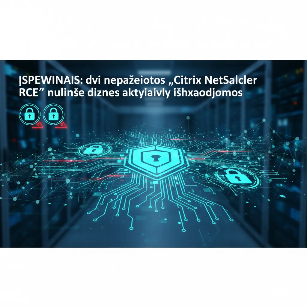 ĮSPĖJIMAS: dvi nepažeistos „Citrix NetScaler RCE“ nulinės dienos aktyviai išnaudojamos