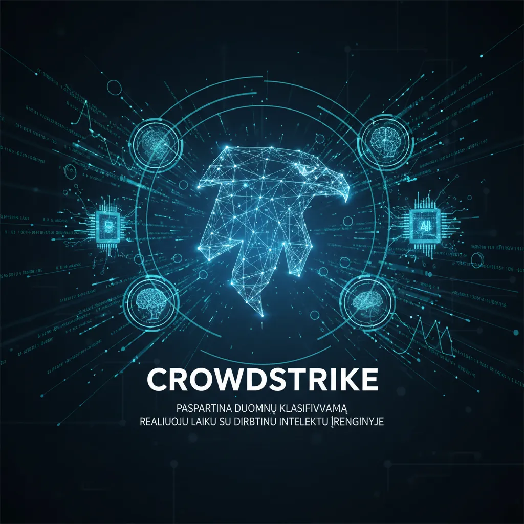 „CrowdStrike“ paspartina duomenų klasifikavimą realiuoju laiku su dirbtiniu intelektu įrenginyje