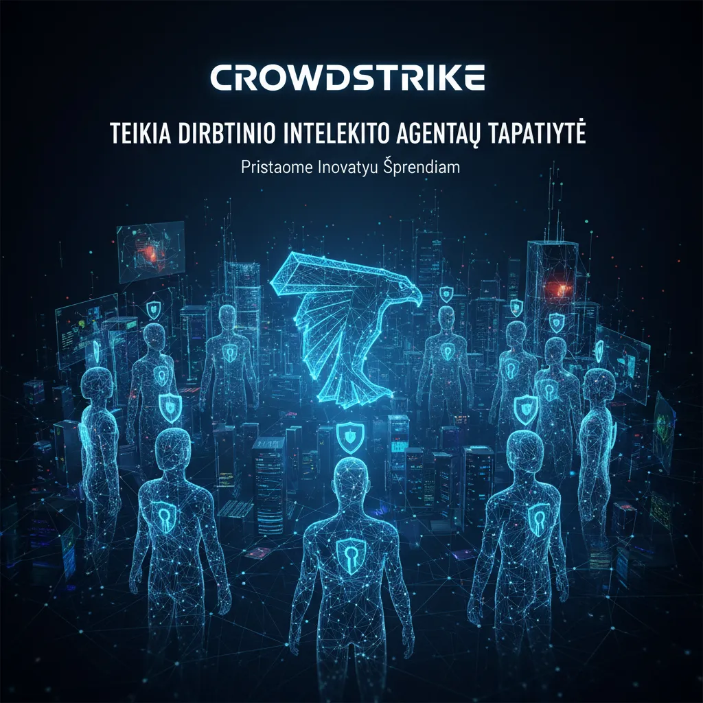 CrowdStrike pristato dirbtinio intelekto agentų tapatybės teikėją
