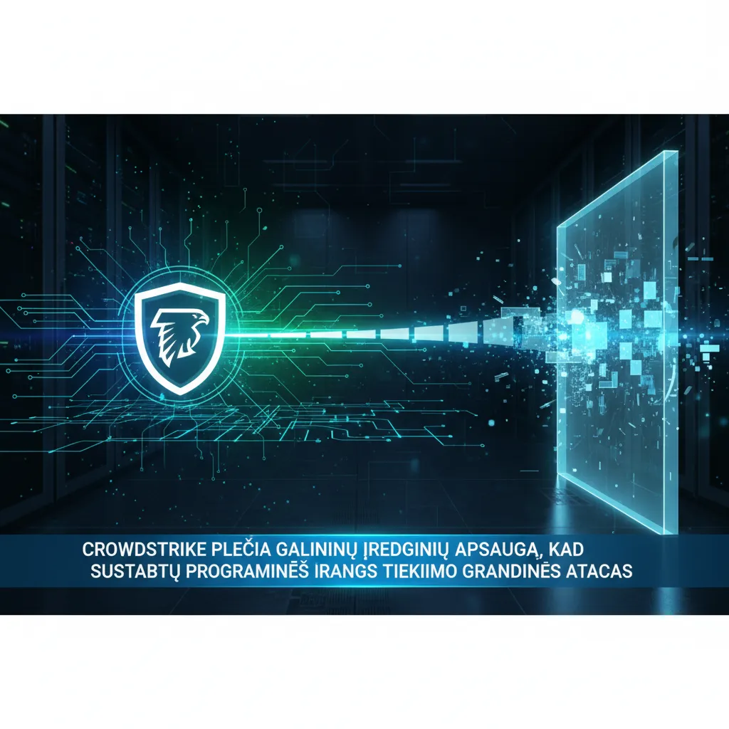 CrowdStrike plečia galinių įrenginių apsaugą, kad sustabdytų programinės įrangos tiekimo grandinės atakas