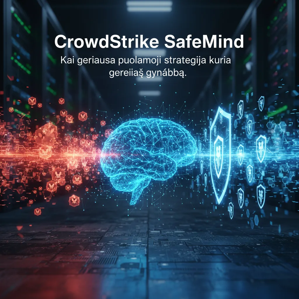 CrowdStrike SafeMind: Kai geriausia puolamoji strategija kuria geriausią gynybą