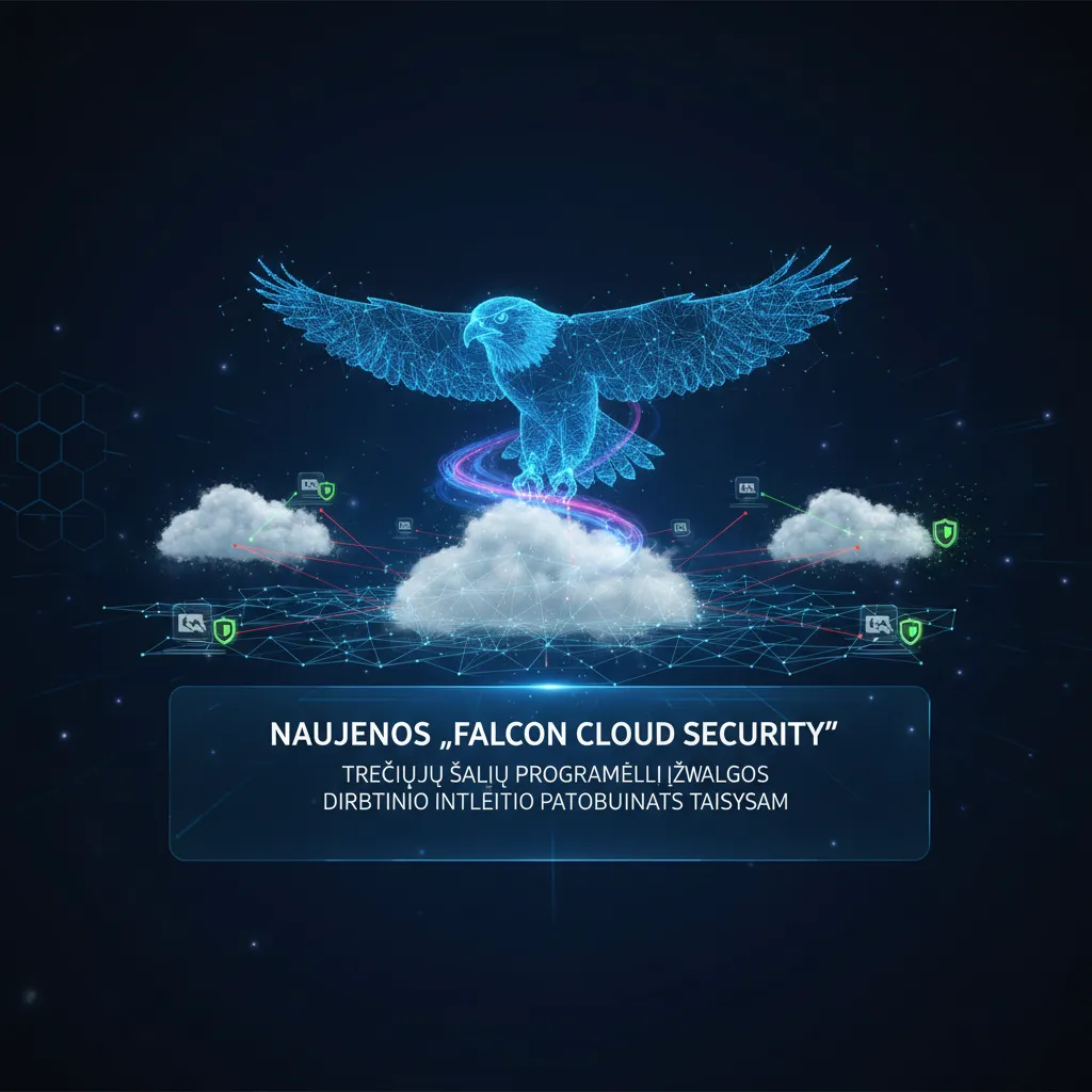 Naujienos „Falcon Cloud Security“: trečiųjų šalių programėlių įžvalgos ir dirbtinio intelekto patobulintas taisymas