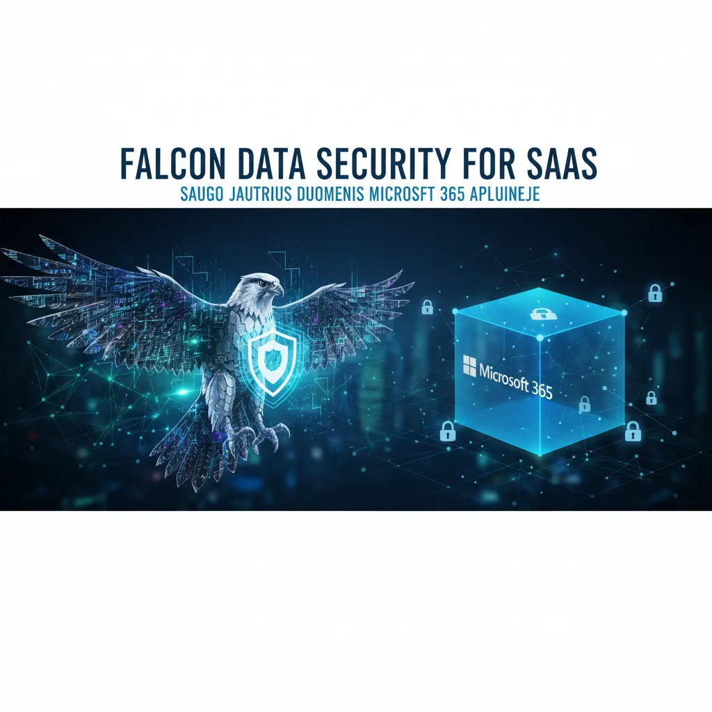 „Falcon Data Security for SaaS“ saugo jautrius duomenis „Microsoft 365“ aplinkoje