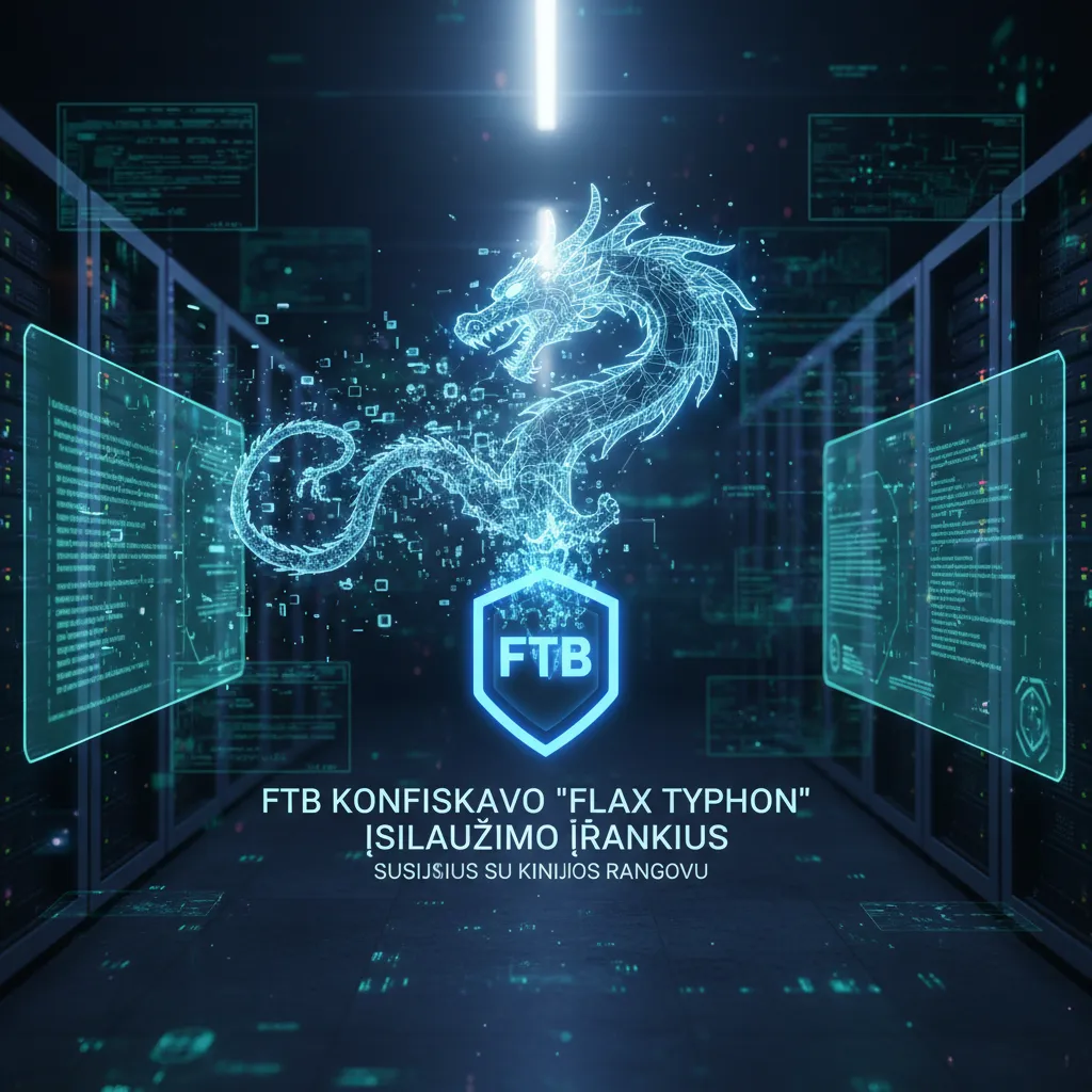 FTB konfiskavo „Flax Typhoon“ įsilaužimo įrankius, susijusius su Kinijos rangovu