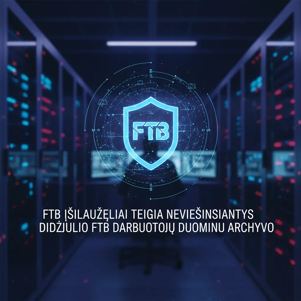FTB įsilaužėliai teigia neviešinsiantys didžiulio FTB darbuotojų duomenų archyvo