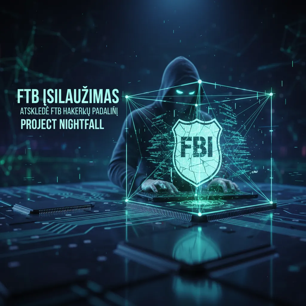 FTB įsilaužimas atskleidė FTB hakerių padalinį
