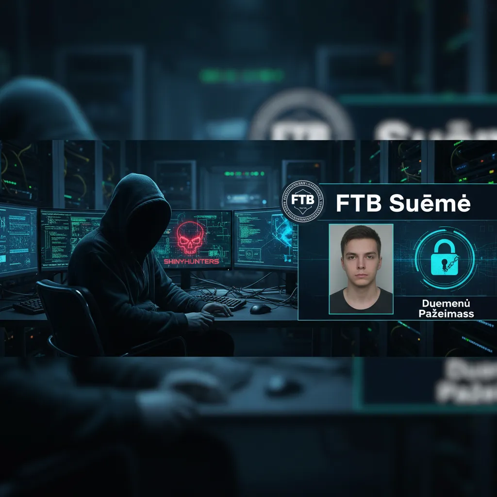 FTB suėmė dar vieną įtariamą „ShinyHunters“ hakerį po agentūros duomenų pažeidimo