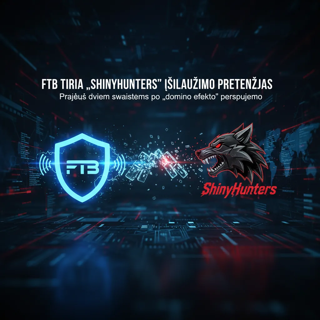 FTB tiria „ShinyHunters“ įsilaužimo pretenzijas, praėjus dviem savaitėms po „domino efekto“ perspėjimo