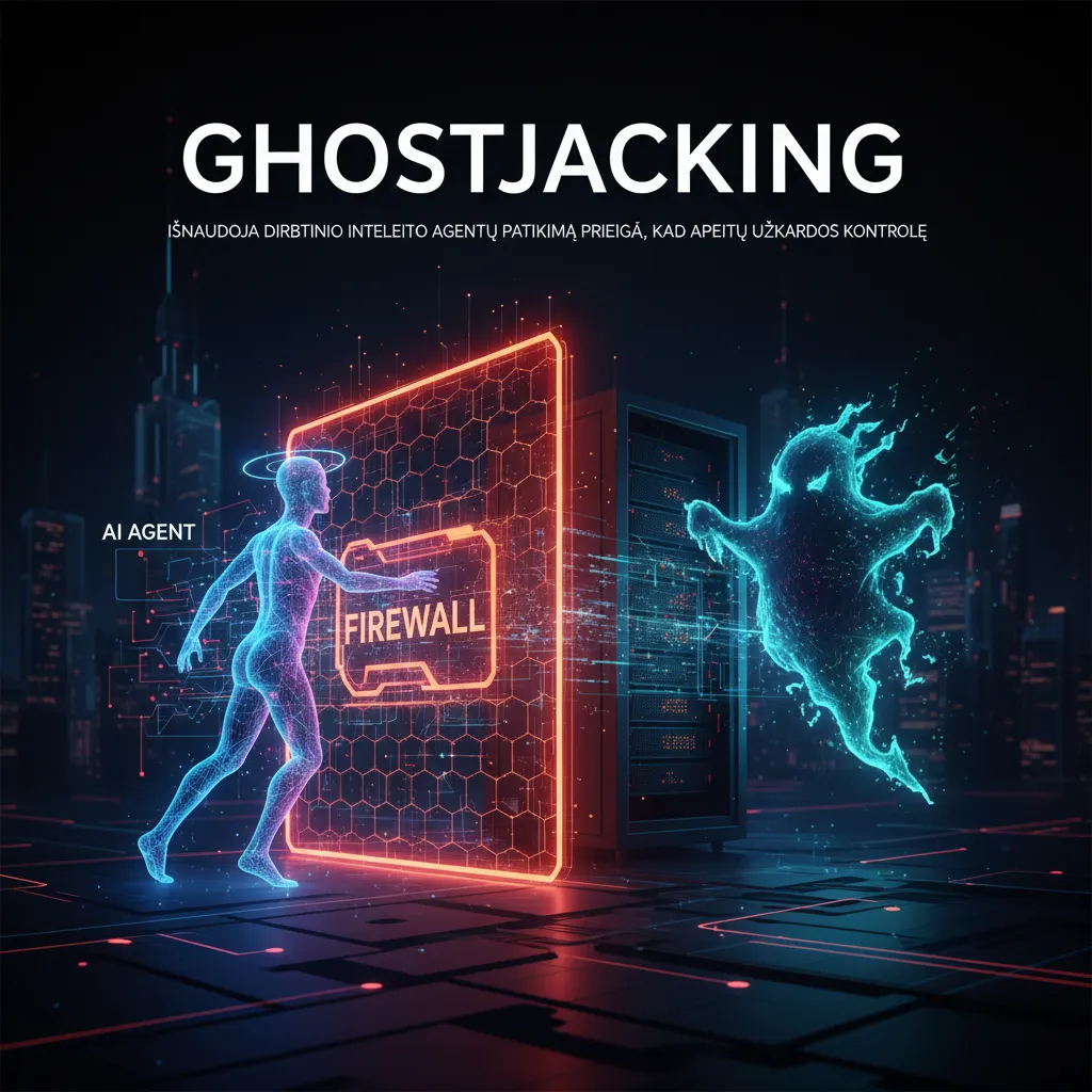 „Ghostjacking“ išnaudoja dirbtinio intelekto agentų patikimą prieigą, kad apeitų užkardos kontrolę