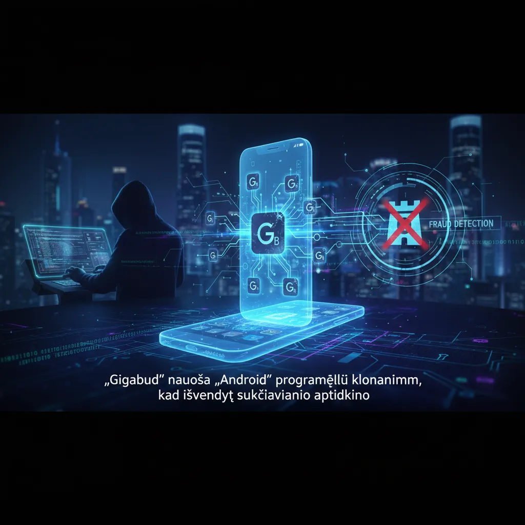 „Gigabud“ naudoja „Android“ programėlių klonavimą, kad išvengtų sukčiavimo aptikimo