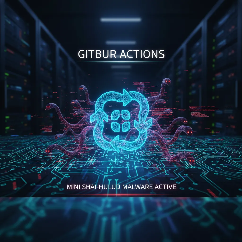 GitHub Actions pakartotinai įjungti, kai „Mini Shai-Hulud“ kenkėjiškas kodas vis dar aktyvus