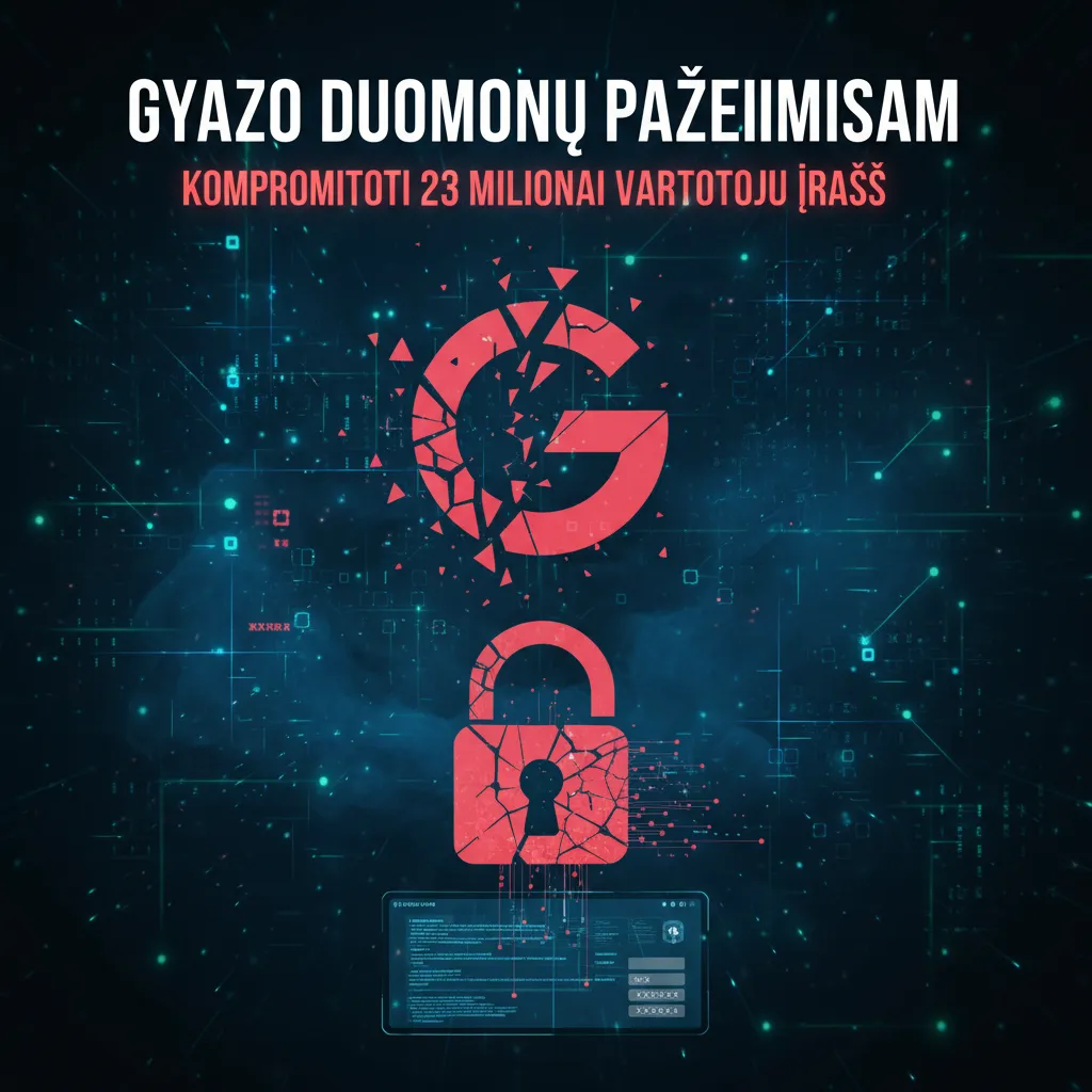 Gyazo duomenų pažeidimas: kompromituoti 23 milijonai vartotojų įrašų
