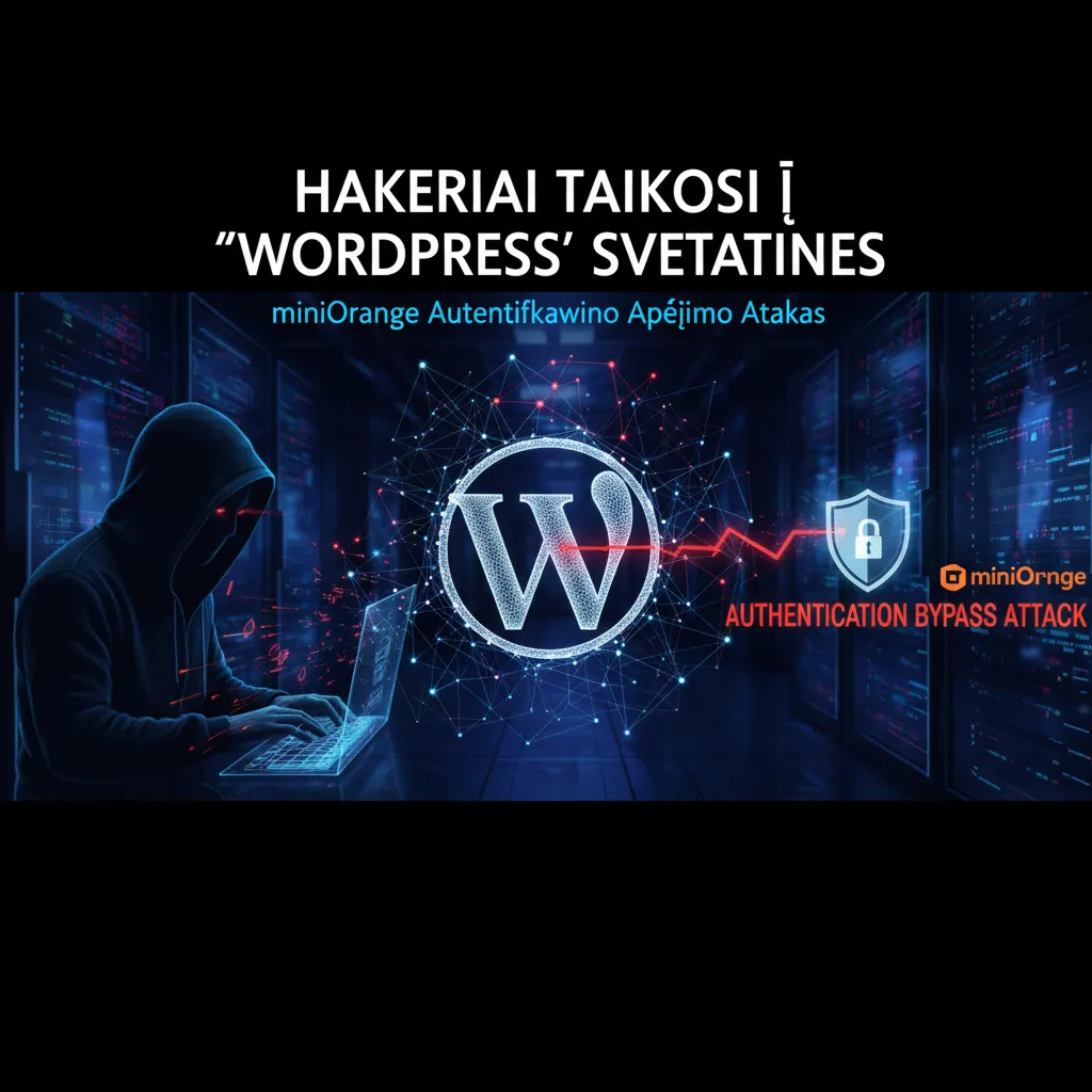 Hakeriai taikosi į „WordPress“ svetaines su „miniOrange“ autentifikavimo apėjimo atakomis