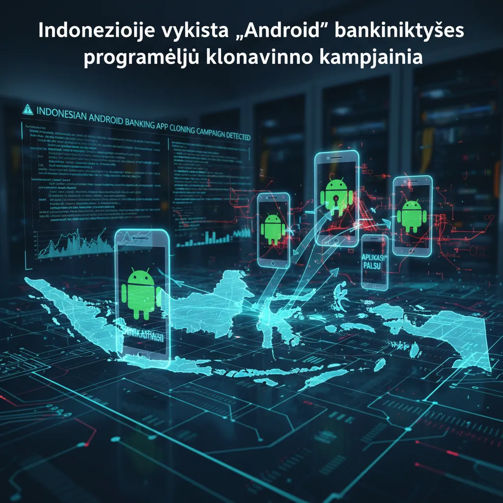 Indonezijoje vyksta „Android“ bankininkystės programėlių klonavimo kampanija