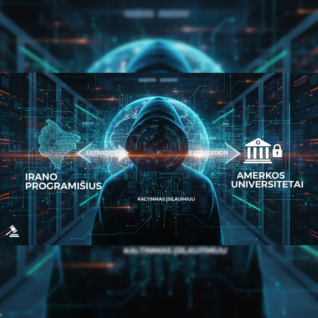 Irano programišius, kaltinamas įsilaužimu į Amerikos universitetus, ekstradicija iš Juodkalnijos