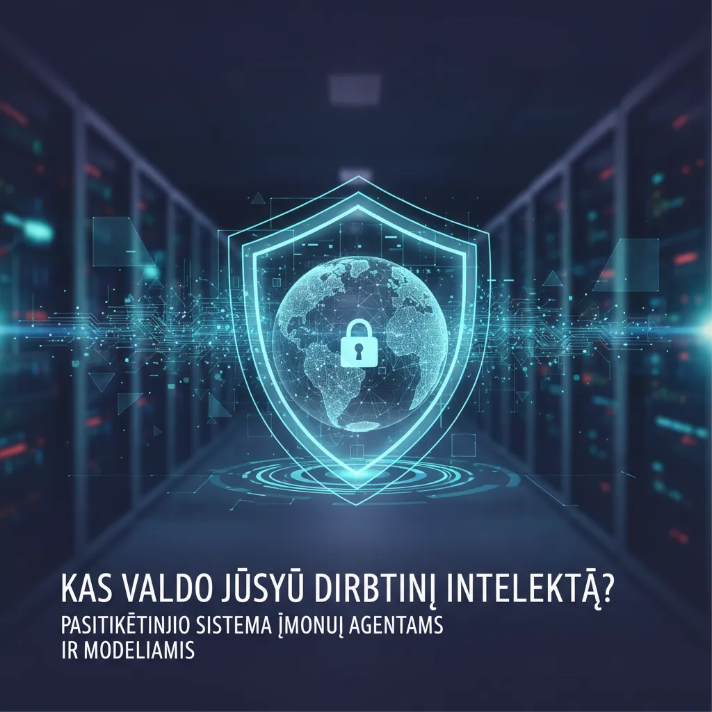 Kas valdo jūsų dirbtinį intelektą? Pasitikėjimo sistema įmonių agentams ir modeliams
