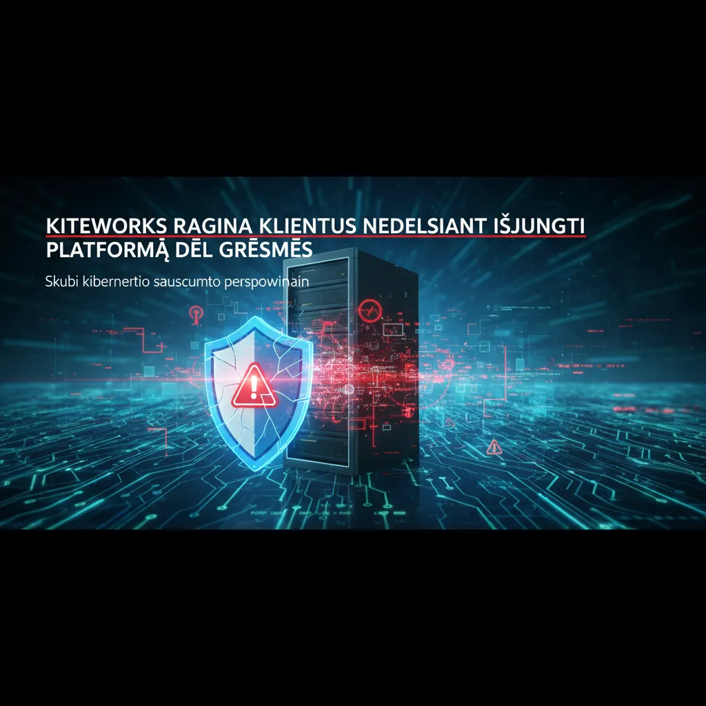 Kiteworks ragina klientus nedelsiant išjungti platformą dėl grėsmės