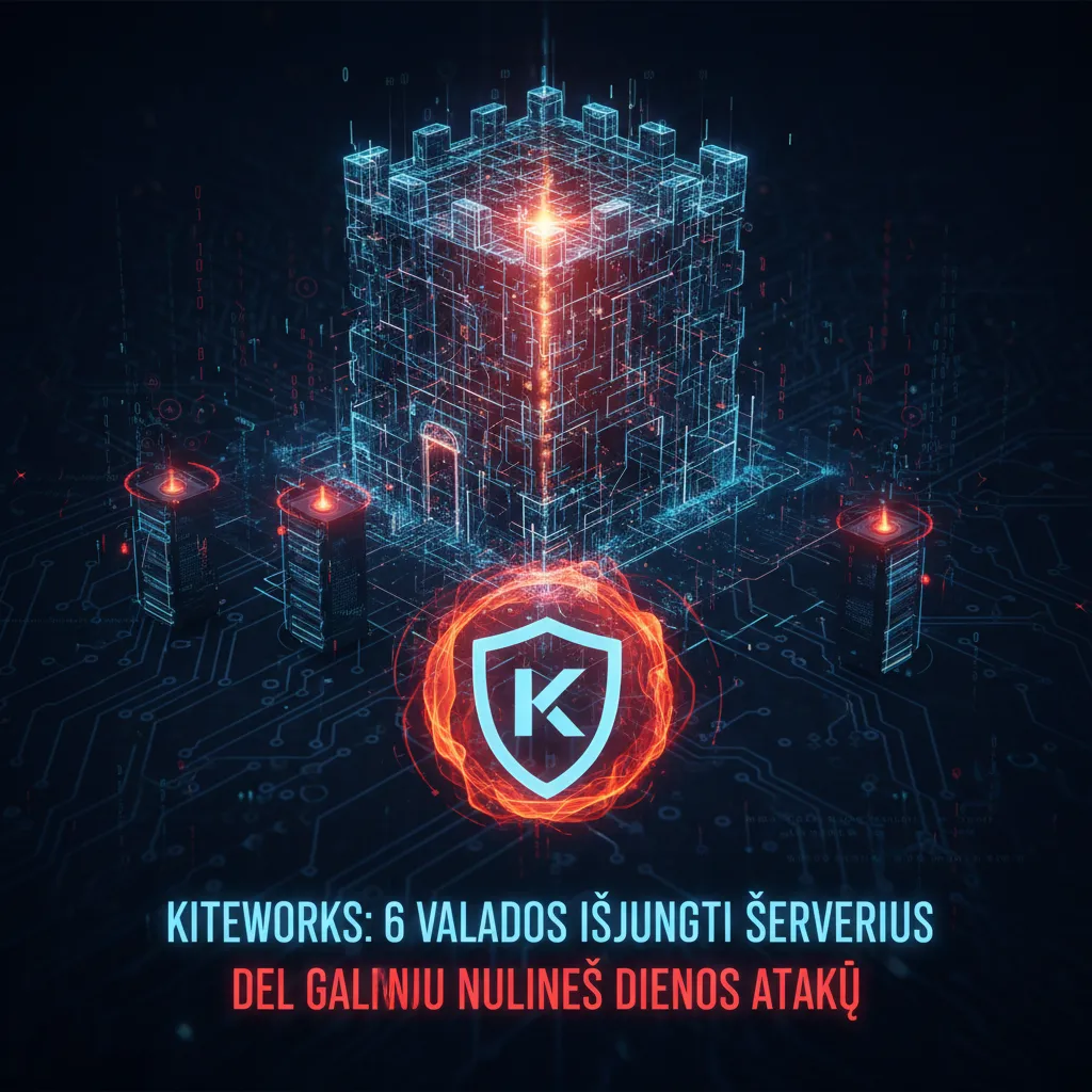 Kiteworks ragina 6 valandoms išjungti serverius dėl galimų nulinės dienos atakų