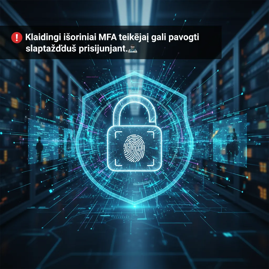 Klaidingi išoriniai MFA teikėjai gali pavogti slaptažodžius prisijungiant