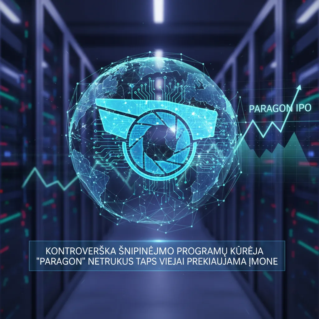 Kontroversiška šnipinėjimo programų kūrėja „Paragon“ netrukus taps viešai prekiaujama įmone