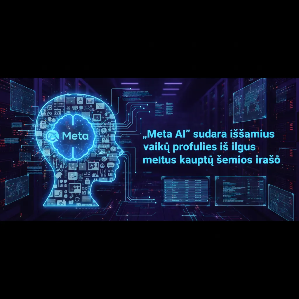 „Meta AI“ sudaro išsamius vaikų profilius iš ilgus metus kauptų šeimos įrašų