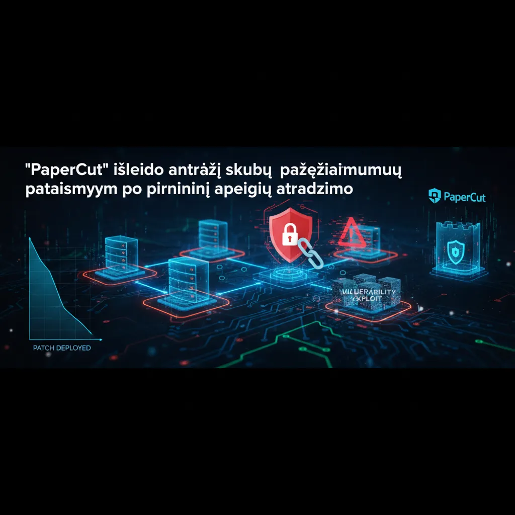 „PaperCut“ išleido antrąjį skubų pažeidžiamumų pataisymą po pirminių apeigų atradimo