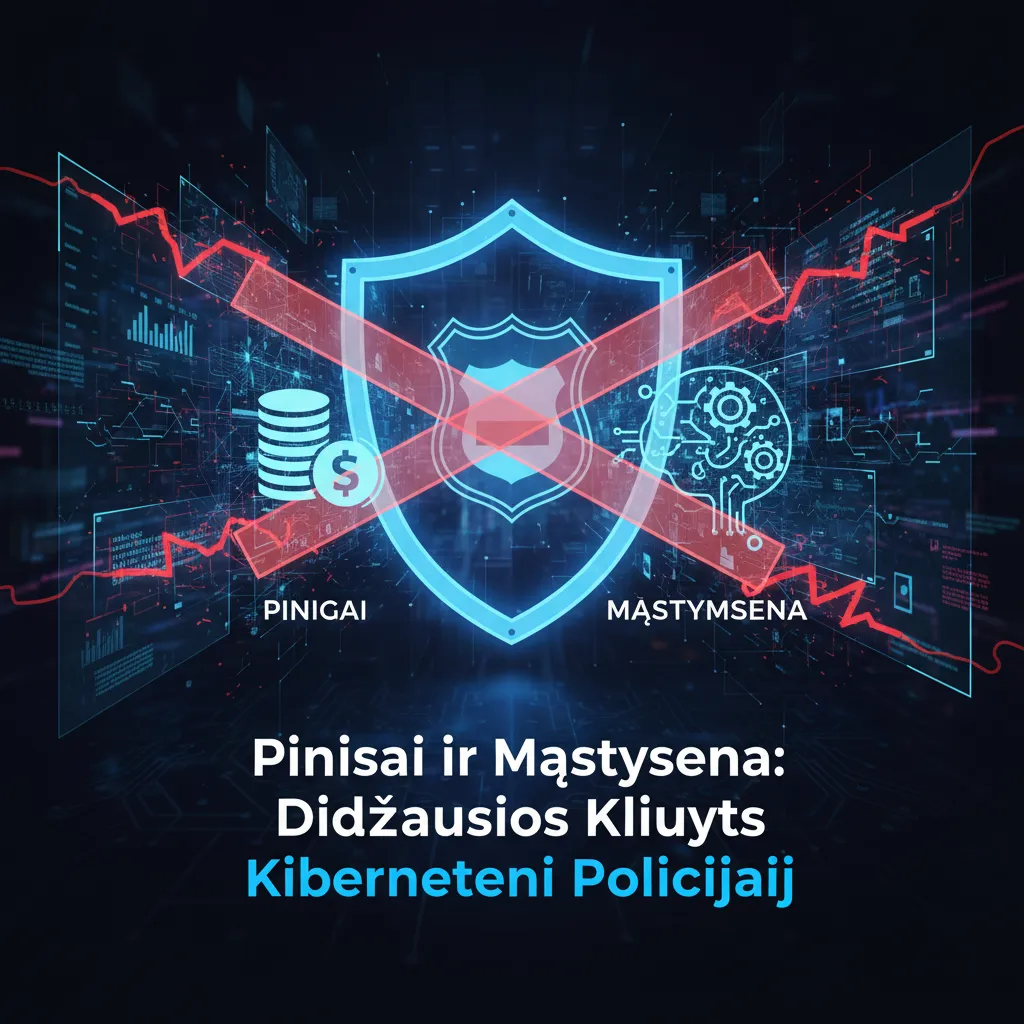 Pinigai ir Mąstysena: Didžiausios Kliūtys Kibernetinei Policijai