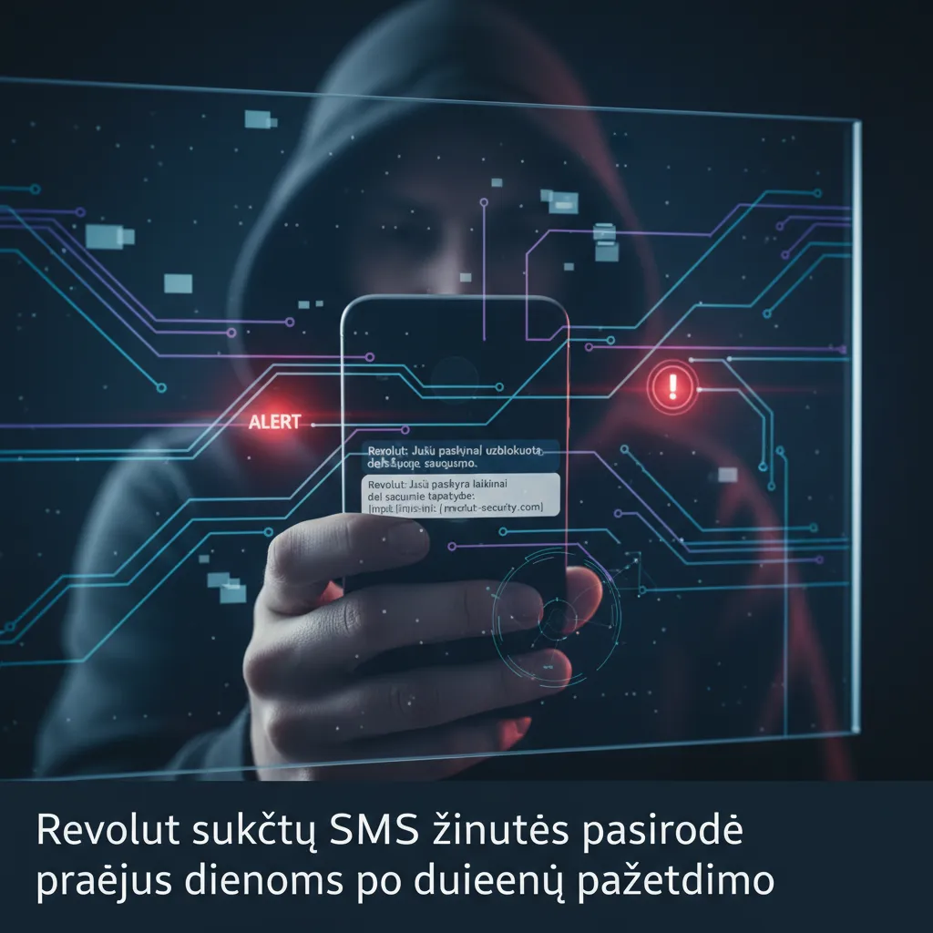 Revolut sukčių SMS žinutės pasirodė praėjus dienoms po duomenų pažeidimo