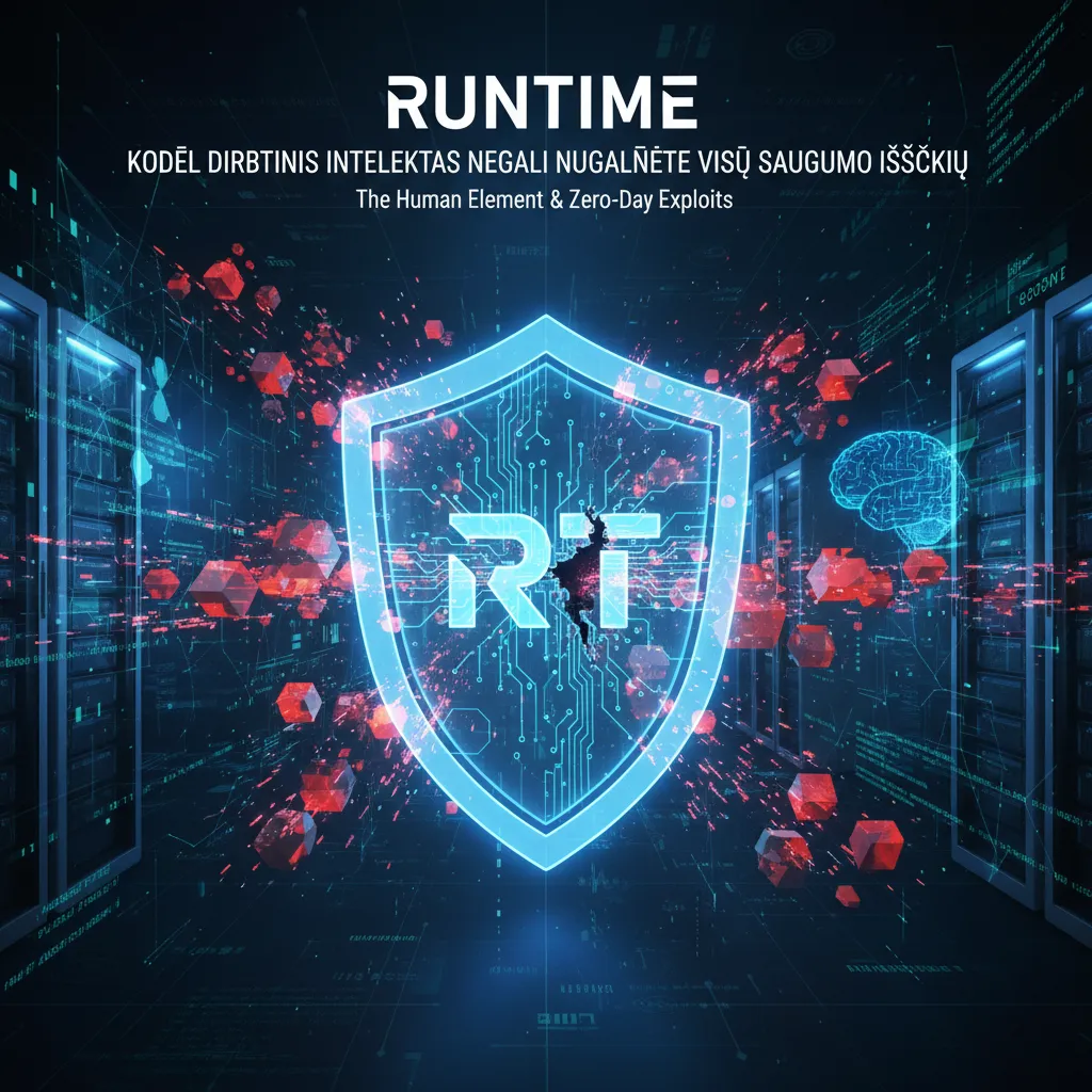 Runtime: Kodėl dirbtinis intelektas negali nugalėti visų saugumo iššūkių