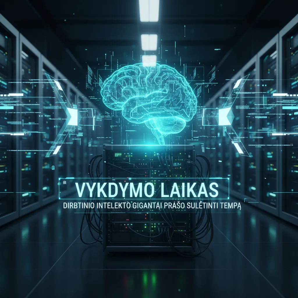 Vykdymo laikas: dirbtinio intelekto gigantai prašo sulėtinti tempą