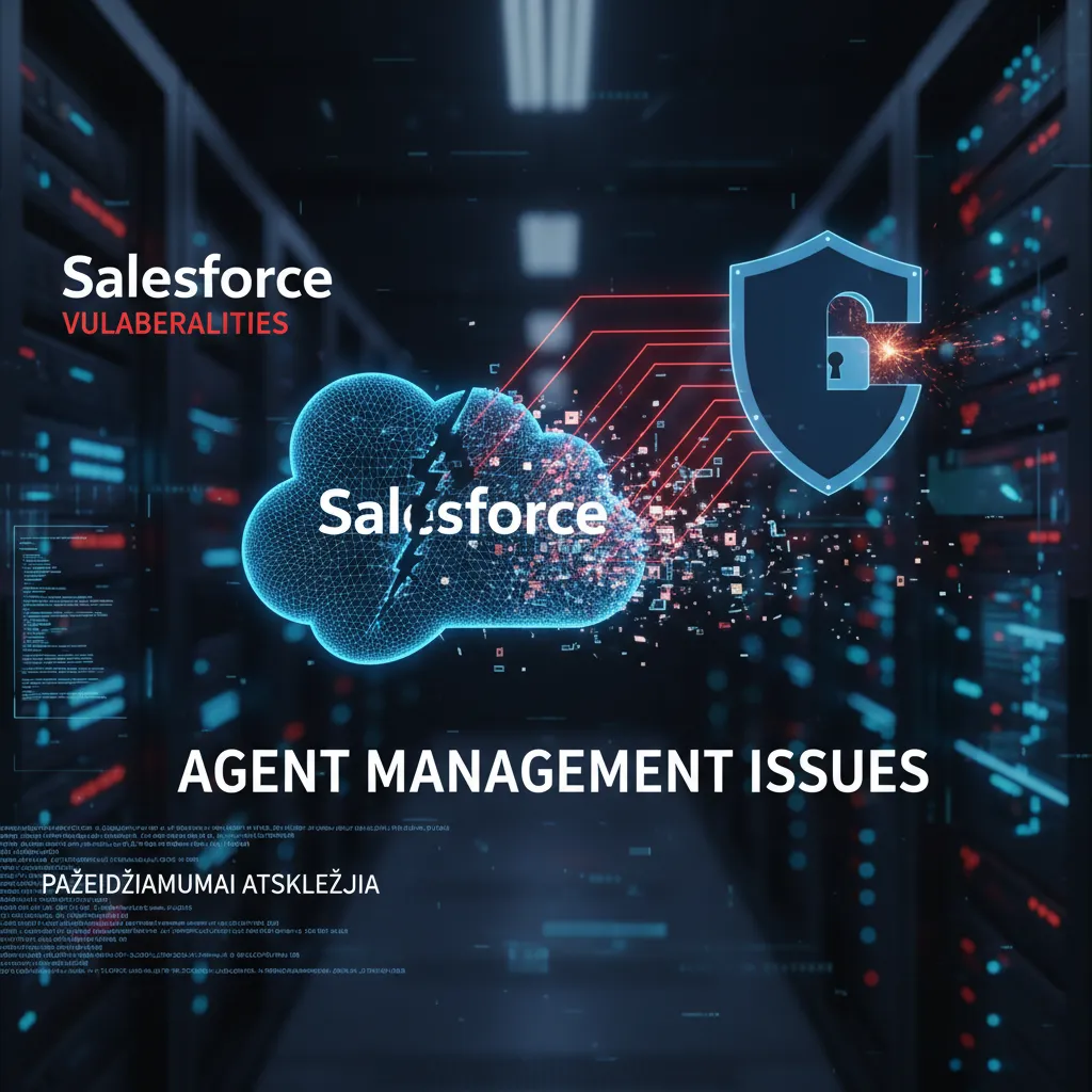 „Salesforce“ pažeidžiamumai atskleidžia agentų valdymo problemas