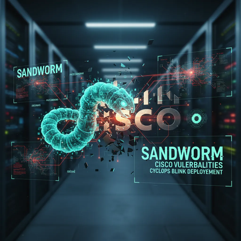 'Sandworm' susieja Cisco pažeidžiamumus „Cyclops Blink“ diegimui