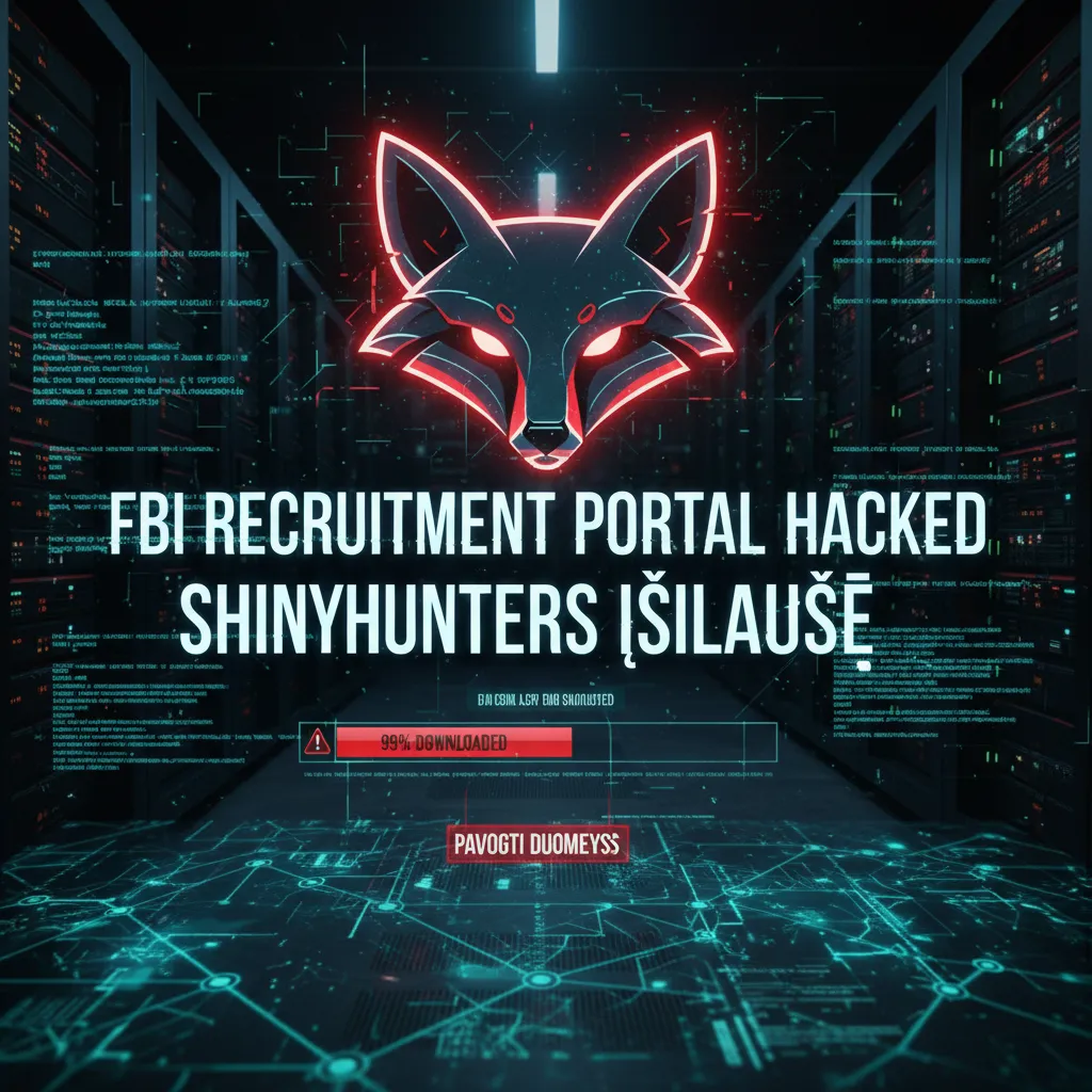 ShinyHunters įsilaužė į FTB įdarbinimo portalą, teigia pavogę beveik visų FTB agentų duomenis