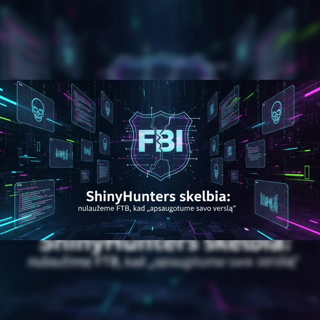 ShinyHunters skelbia: nulaužėme FTB, kad „apsaugotume savo verslą“