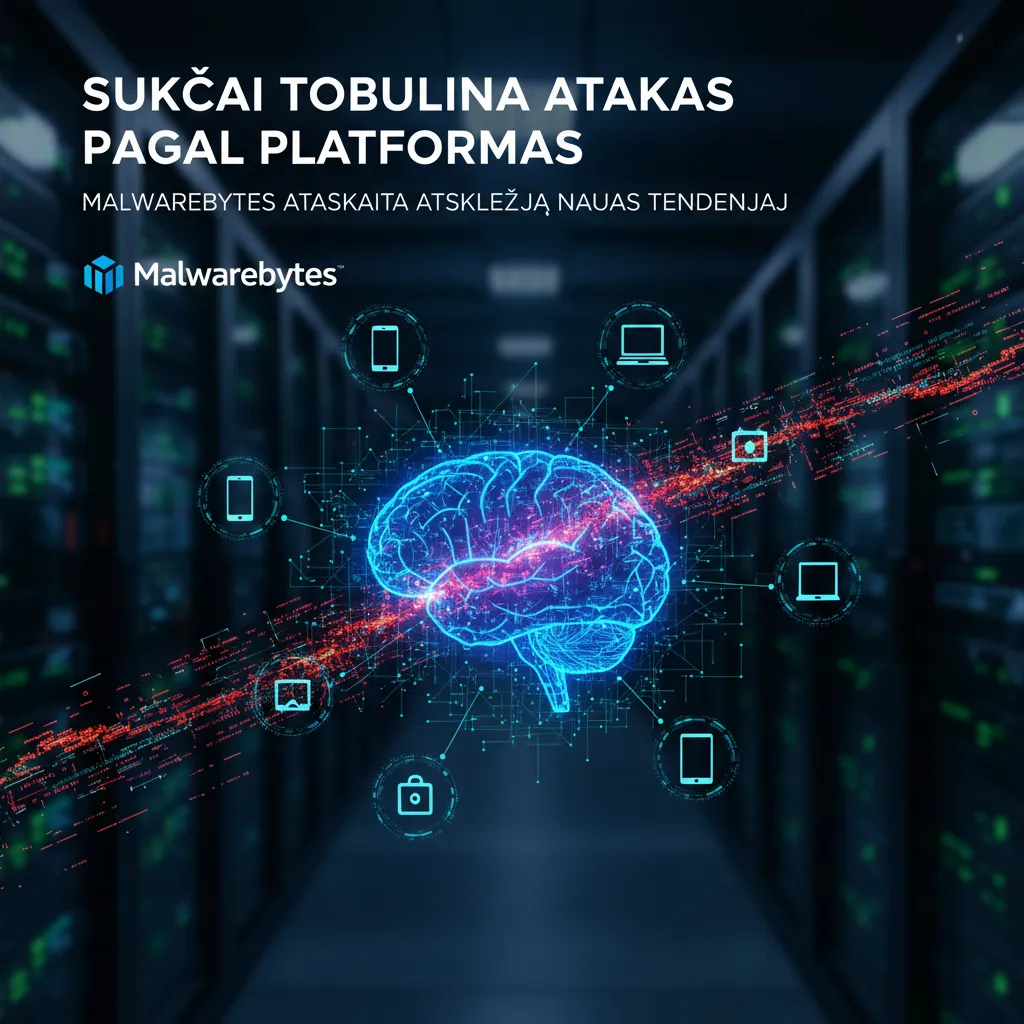Sukčiai tobulina atakas pagal platformas: Malwarebytes ataskaita atskleidžia naujas tendencijas