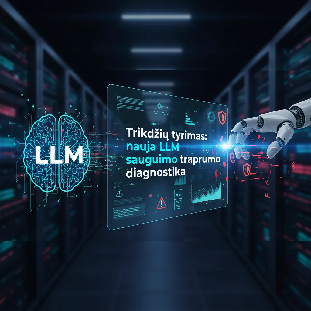 Trikdžių tyrimas: nauja LLM saugumo trapumo diagnostika