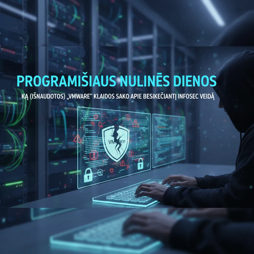 Programišiaus nulinės dienos: ką (išnaudotos) „VMware“ klaidos sako apie besikeičiantį infosec veidą
