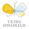 Vilties spindulėlis logotipas